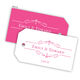 Elegant Scroll Hanging Gift Tags with Organza Bags Image 5 of 8